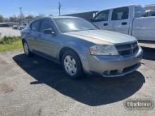 2010 DODGE AVENGER SXT CAR, 122,933+ mi,  FOUR DOOR, NEEDS ECM, S# 1B3CC4FB