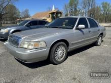 2007 MERCURY GRAN MARQUIS LS CAR, 156,376+ mi,  FOUR DOOR, NEEDS TRANSMISSI