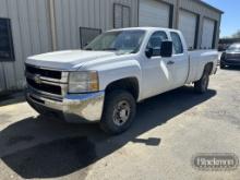 2010 CHEVROLET 2500 TRUCK, 289,457+ mi,  2WD, EXTENDED CAB, LONG BED, S# 1G