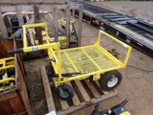 MATWELD 06600 POWER UNIT TRANSPORT CART,  2-WD, HYDRAULIC, LOCATED ON BLACK