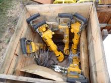 (6) PANDROL 01300HV HYDRAULIC BREAKERS,  7/8" HEX SHANK, 5-GPM, LOCATED ON