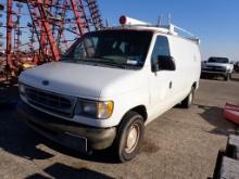 2001 FORD CARGO VAN 120106+/- MILES  4.2 V6 ENGINE, AUTOMATIC, DROVE IN ***