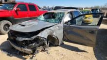 2019 DODGE CHARGER PASSENGER CAR, UNKNOWN MILEAGE,  WRECKED, 4 DR, GAS, A/T