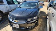 2016 CHEVY IMPALA PASSENGER CAR, UNKNOWN MILEAGE,  WRECKED, 4 DR, GAS, A/T,