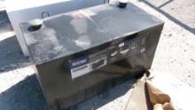 BETTER BUILT STEEL FUEL TRANSFER TANK,  (1) 100 GALLONS, AS IS WHERE IS