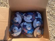 BADGER BOX OF GRINDER DISCS,  7" X 1/8", AS IS WHERE IS