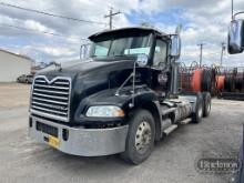 2013 Mack CXU613 Truck Tractor, Day Cab, Black, MP7, 10 Speed, Twin Screw,