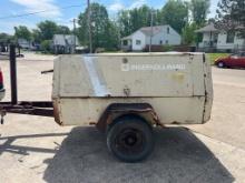 INGERSOLL RAND 175/80 AIR COMPRESSOR, hrs meter doesn't work,  DEUTZ DIESEL