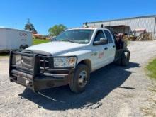 2008 Dodge RAM 3500 Heavy Duty Welding Truck, Crew Cab, 4x4, 5.7L Hemi Gas,