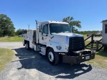 2016 Freightliner 108SD Hirail Welding Truck, Stellar Crane, Cummins Isl Di