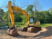 2005 Komatsu PC160 LC-7 Excavator, 44" Digging Bucket, Cab & Air, S#K40662,