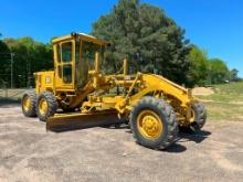 1977 Cat 120G Motor Grader, 12ft Blade, Cab & Air, HRS ON METER - 8123, S#