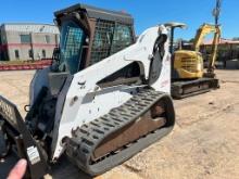 2007 Bobcat T320 Rubber Track Skid Steer Loader, Cab & Air, 3,308 Hours, S#