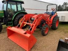 Kubota L4701DT Loader Tractor, 4x4, Kubota LA765 Loader w/Bucket, 122 Hours