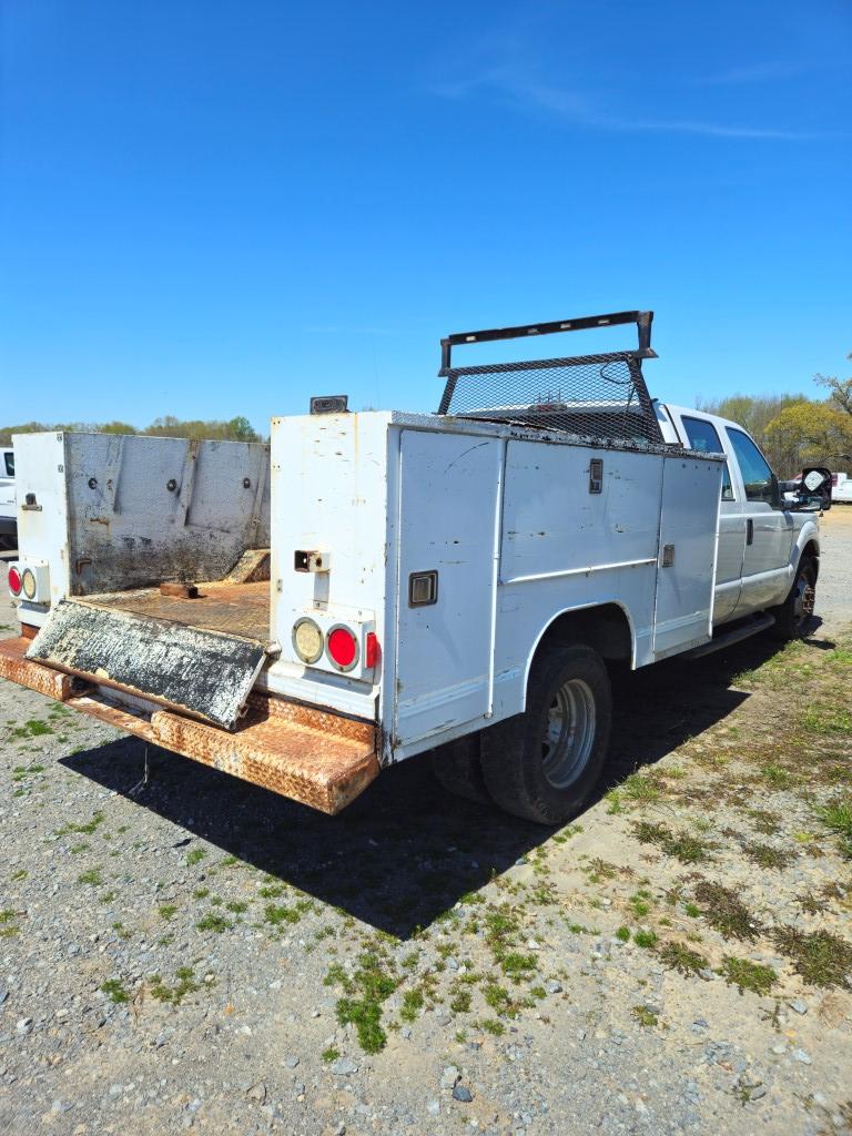 2012 FORD F-350 TRUCK, 216,217+ mi,  CREW CAB, V8 GAS, AUTOMATIC, PS, AC, R