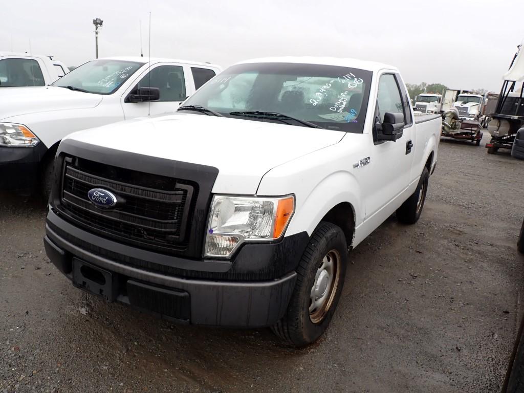 2013 FORD F150 TRUCK, 209490+ mi,  V8 GAS, AUTO, PS, AC, S# 1FTMF1CF1DKF158