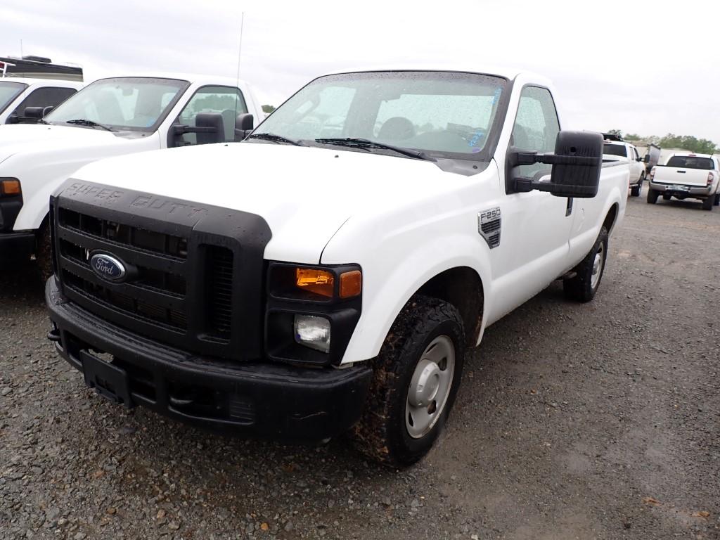 2009 FORD F250 PICKUP 149,041 (+/-)  V8, GAS, AUTO, P/S, A/C S# 1FTNF20579E