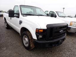 2009 FORD F250 PICKUP 149,041 (+/-)  V8, GAS, AUTO, P/S, A/C S# 1FTNF20579E