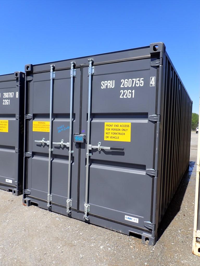 CONTAINER,  20', HIGH CUBE, MULTI DOOR, *NEW/ONE TRIP, S# SPRU2607678