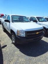 2012 CHEVROLET SILVERADO 1500 TRUCK, 147,818+ mi,  SHORT BED, 4.8 LITRE GAS