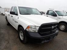 2016 DODGE RAM 1500 TRUCK, 163K+ MILES  CREW CAB, V8 GAS, AT, PS, AC S# 1C6