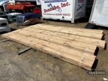 (14) TRAILER FLOORING BOARDS,  16'X1.5"