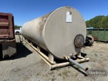 METAL FUEL TANK,  SKID MOUNTED, 10,000 GALLON, 2 METERS,