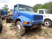 1998 INTERNATIONAL CAB & CHASSIS,  466E DIESEL ENGINE, 9 SPD TRANS, SINGLE