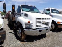 2004 CHEVROLET C7C 7500 SERVICE TRUCK,  CAT C7 DIESEL, 5 SPEED, CUSTOM BED,