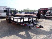 2024 LOAD TRAIL UTILITY TRAILER,  20', DOVETAIL, FOLDING RAMP GATE, TANDEM