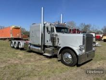 2005 Peterbilt 379K Extended Hood Tri-Axle Heavy Haul Truck Tractor, Approx