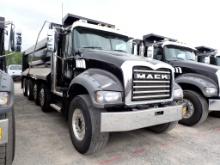 2022 MACK GR64 GRANITE QUAD AXLE DUMP TRUCK, 59,666+ mi,  MACK DIESEL, FULL