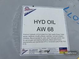 55 GALLON DRUM OF HYDRAULIC OIL,  AW68