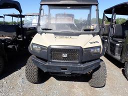 CAT ATV 1,699 (+/-) hrs  GAS, AUTO, 4X4, DUMP BED