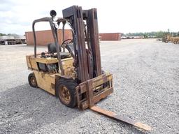 CATERPILLAR FORKLIFT,  DIESEL, ROPS, DOES NOT RUN