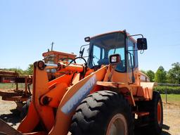 2010 DOOSAN DL200 RUBBER TIRED LOADER, 3557 HRS  ARTICULATED, 4X4, CAB, GP