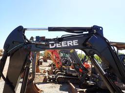 JOHN DEERE 27D MINI EXCAVATOR,  RUBBER TRACKS, CANOPY, S# 24601003