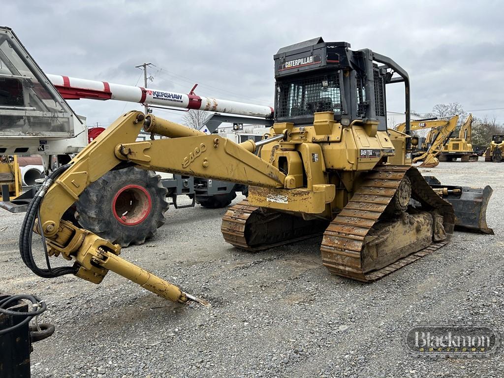 CATERPILLAR D4H TSK SKIDDER DOZER, 4202+ hrs  CAB, AC, 6 WAY BLADE, SWEEPS,