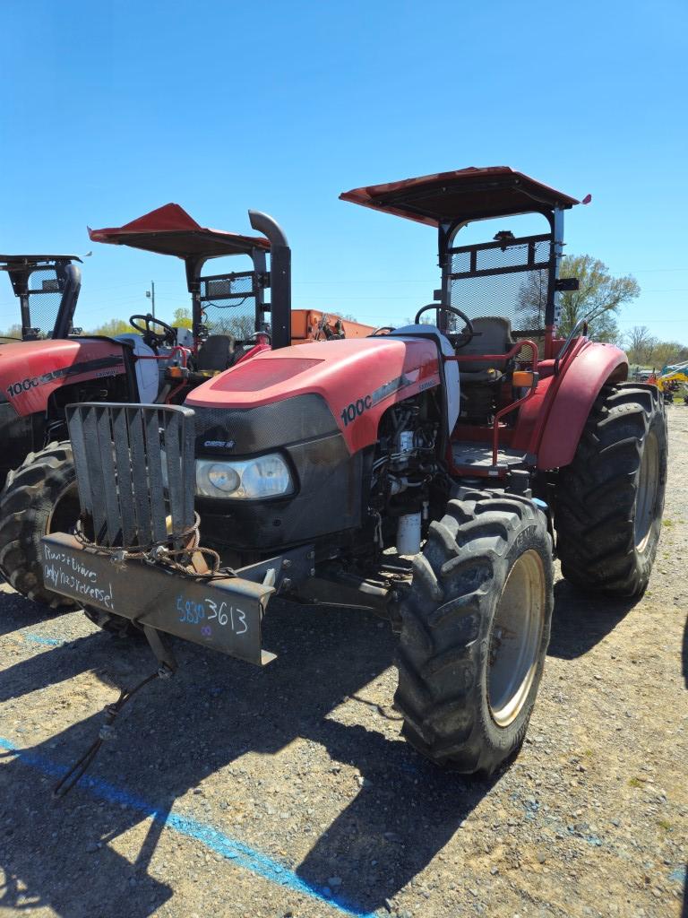 2016 CASE 100C WHEEL TRACTOR, 1191+ hrs  RUNS , ONLY HAS REVERSE, 4X4, OROP