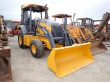 2023 JOHN DEERE 310G BACKHOE, 33+ hrs,  CANOPY, GP BUCKET, AUX HYD, 24" BUC