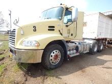 2012 MACK CXU613 TRUCK TRACTOR, 597,341 mi.,  DAY CAB, MP 8 290 DIESEL, 10