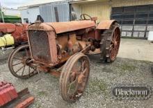 ALLIS CHALMERS 20-35 STEEL WHEEL TRACTOR,  DOES NOT RUN