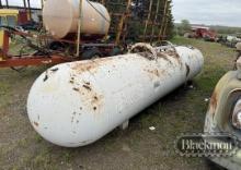 ANHYDROUS AMMONIA TANK,  1000 GALLON