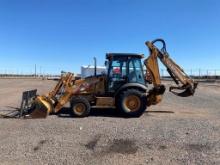 2007 CASE 580M II BACKHOE,  UP# TLH5435, S# N7C425435, 5900 HRS SHOWING ON