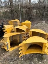 BUCKETS, FORKS & QUICK CONNECTS,  UP# N/A, S# N/A - (6) BUCKETS 24” 6 TOOTH