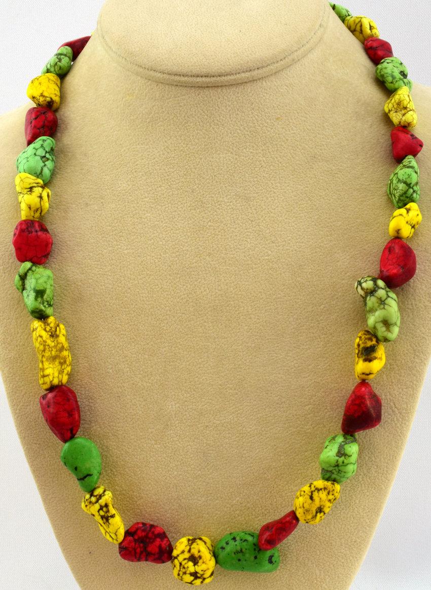 RASTA INSPIRED NECKLACE