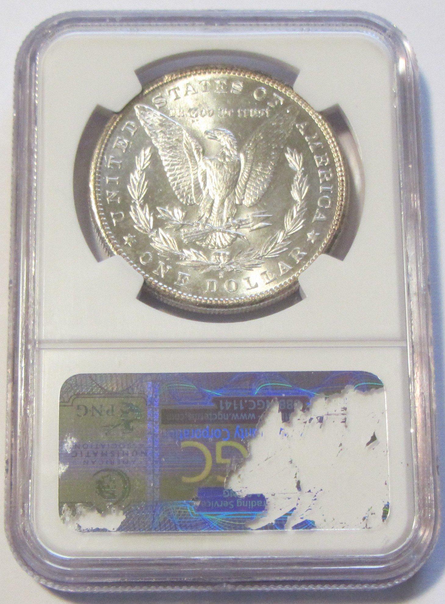 $1 1881-S MORGAN SUPERB GEM NGC MS 67 EXCELLENT EYE APPEAL