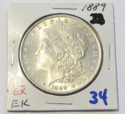 $1 1889 BRILLIANT UNCIRCULATED MORGAN