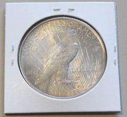 $1 1923 PEACE SILVER DOLLAR