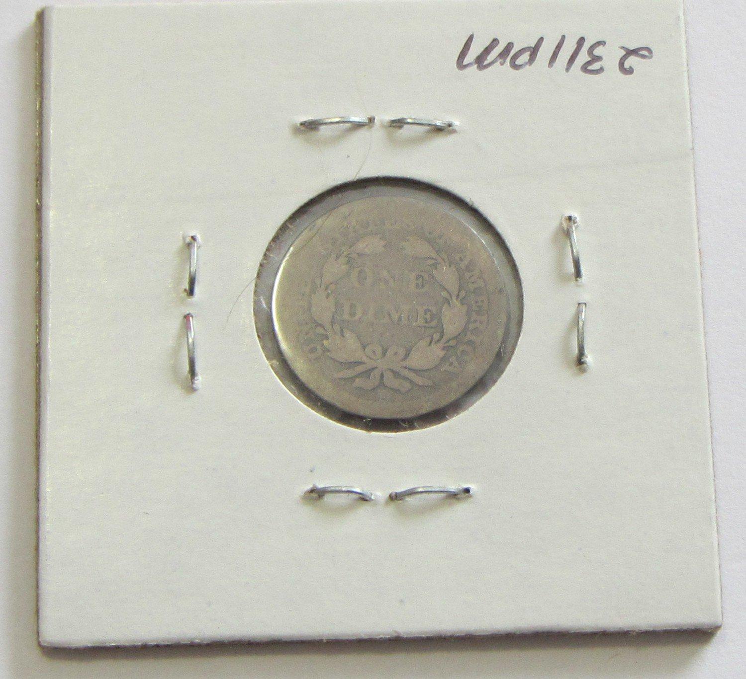 1852 SEATED DIME